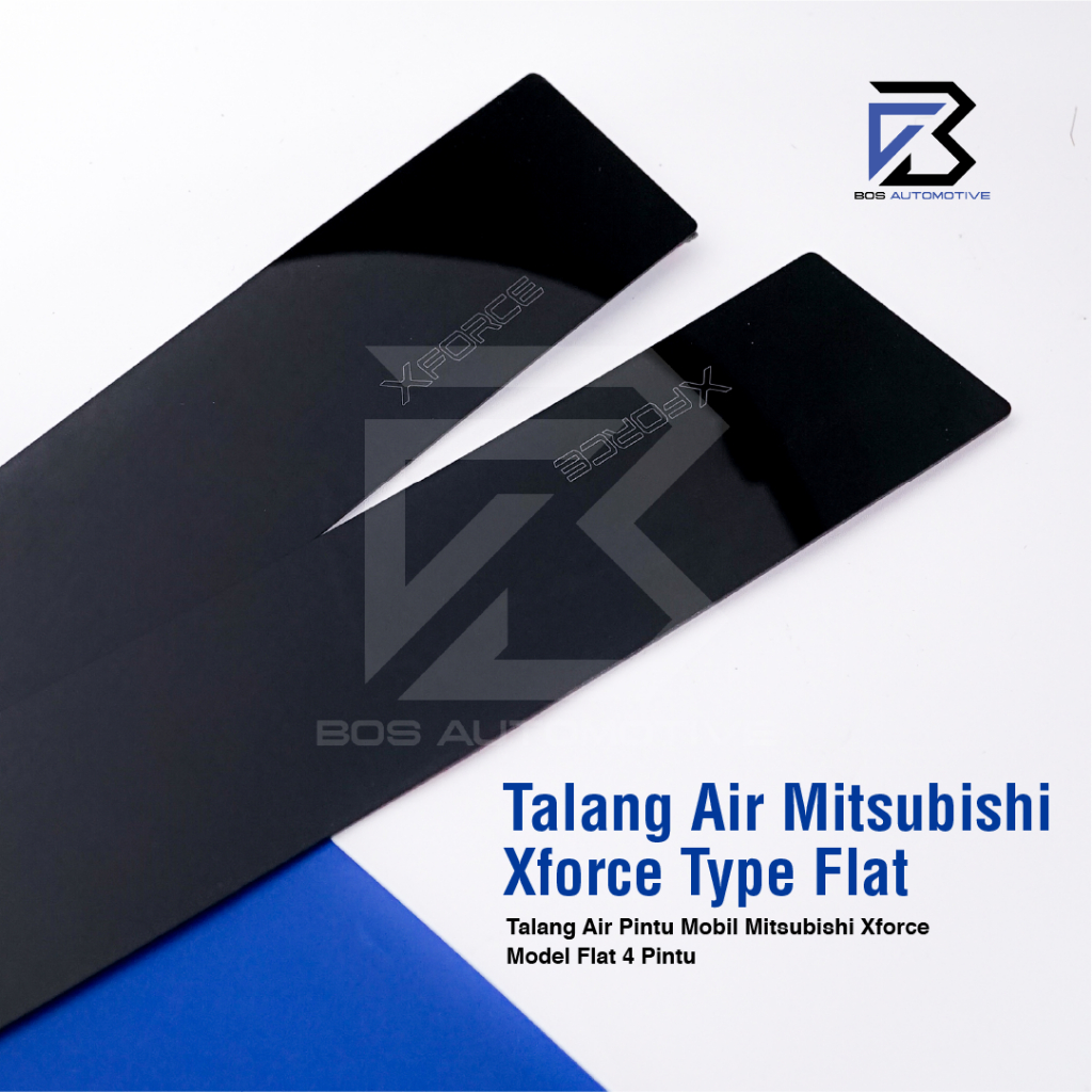 Talang Air Pintu Mobil Mitsubishi Xforce 2023 Model Flat Rata 4 Pintu - foto-produk-1