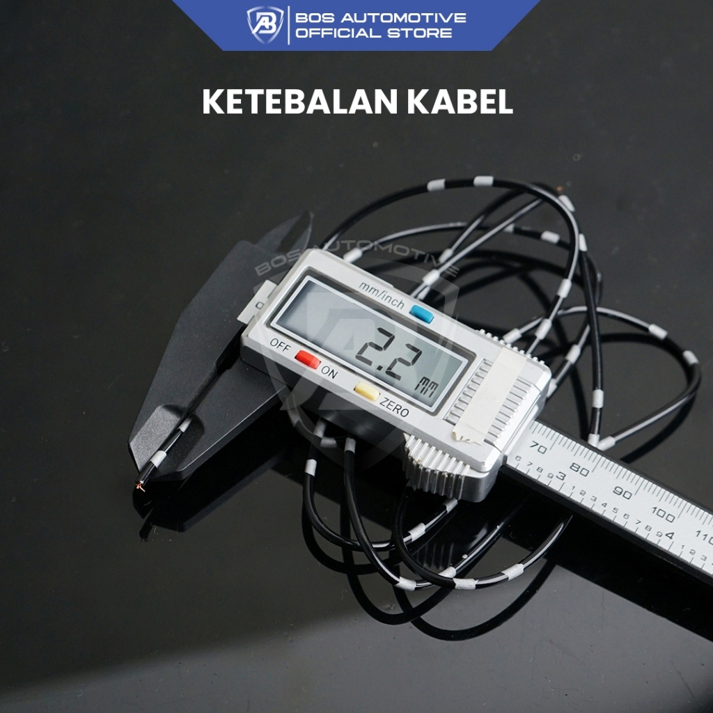 Kabel Bintik AVSS 0.85MM x 50M Kabel Otomotif Body Mobil Motor Serabut Tembaga (Bobin) - foto-produk-2