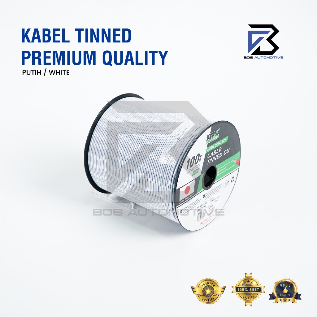 Kabel Bintik Tinned CU 0.5MM X 100M Kabel Body Serabut Lapis Timah Cable MX Mobil Motor New Premium Quality - foto-variasi-11