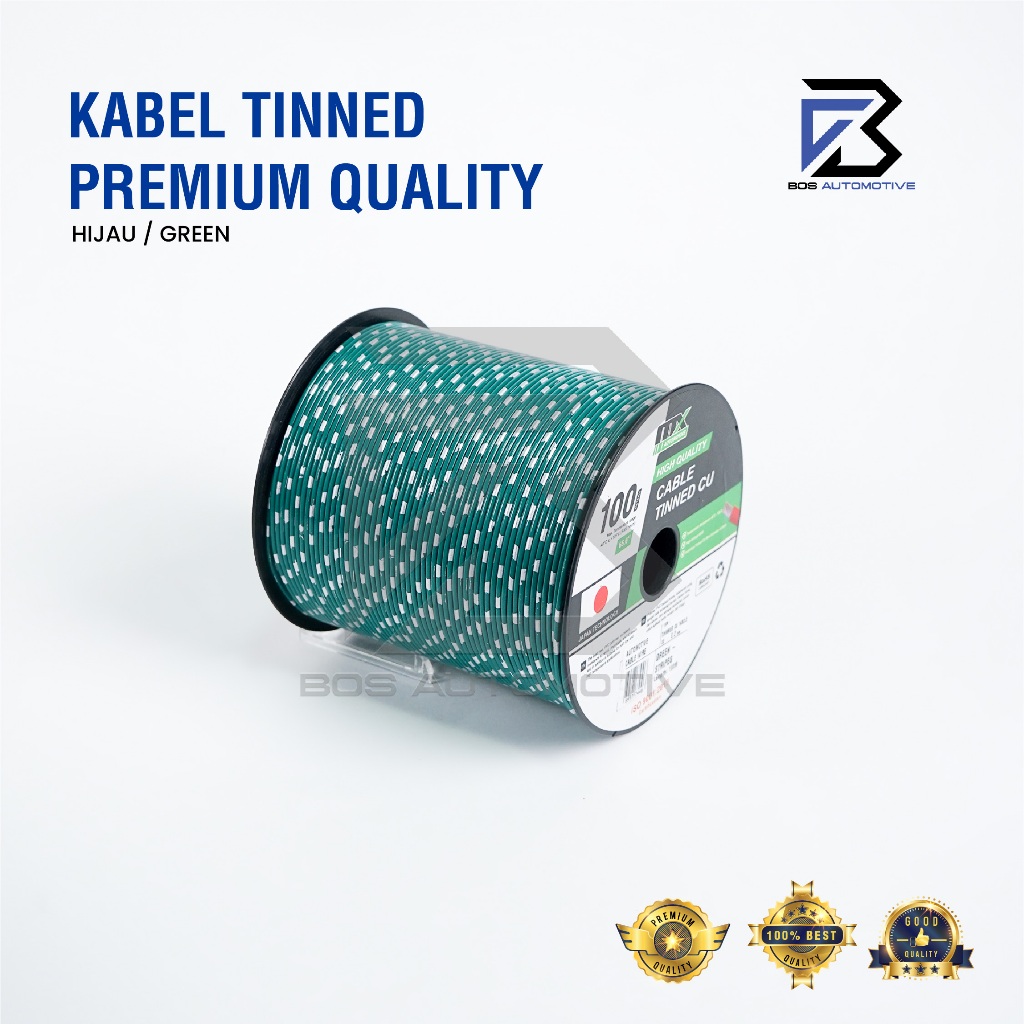 Kabel Bintik Tinned CU 0.5MM X 100M Kabel Body Serabut Lapis Timah Cable MX Mobil Motor New Premium Quality - foto-variasi-7