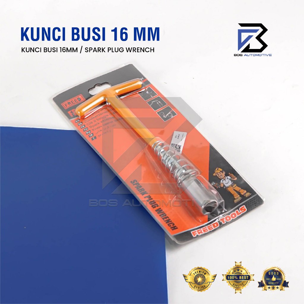 Kunci Busi Sok T Mobil Motor Flexible Spark Plug Fleksibel 16MM 21MM Universal - foto-variasi-1