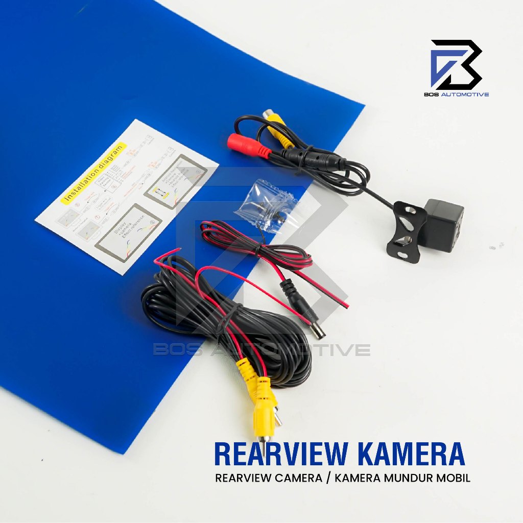 Kamera Mundur Parkir Mobil Police Kotak Parkir CCD LED Universal Berkualitas - foto-produk-1