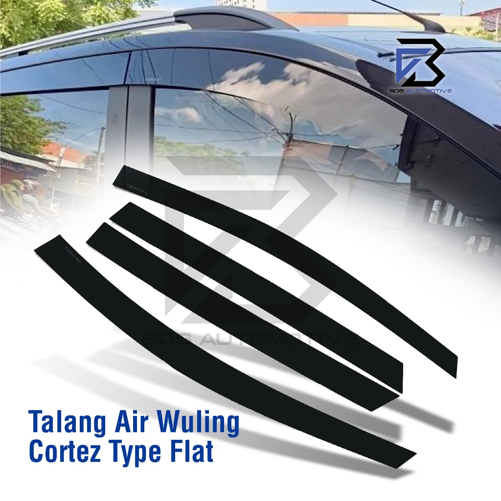 Talang Air Pintu Mobil Wuling Cortez 2018 - 2022 Model Flat 4 Pintu - foto-produk-5