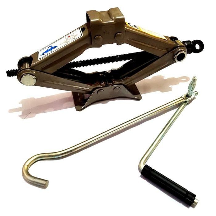 Dongkrak Mobil Model Jembatan REL Scissor Jack 1 Ton Universal - foto-produk-2