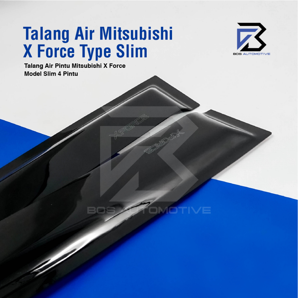 Talang Air Pintu Mobil Mitsubishi Xforce 2023 - 2024 Model Slim 4 Pintu - foto-produk-1