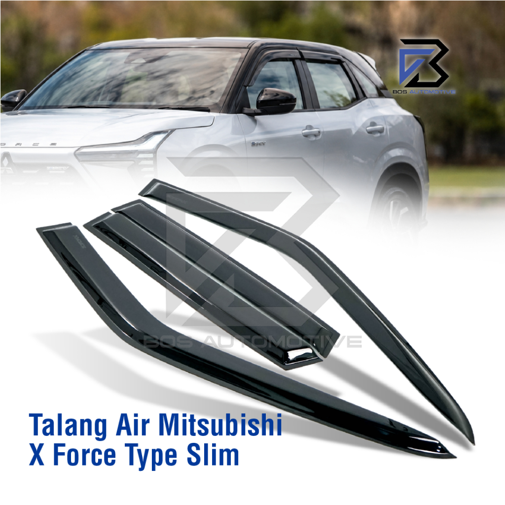 Talang Air Pintu Mobil Mitsubishi Xforce 2023 - 2024 Model Slim 4 Pintu - foto-produk-4