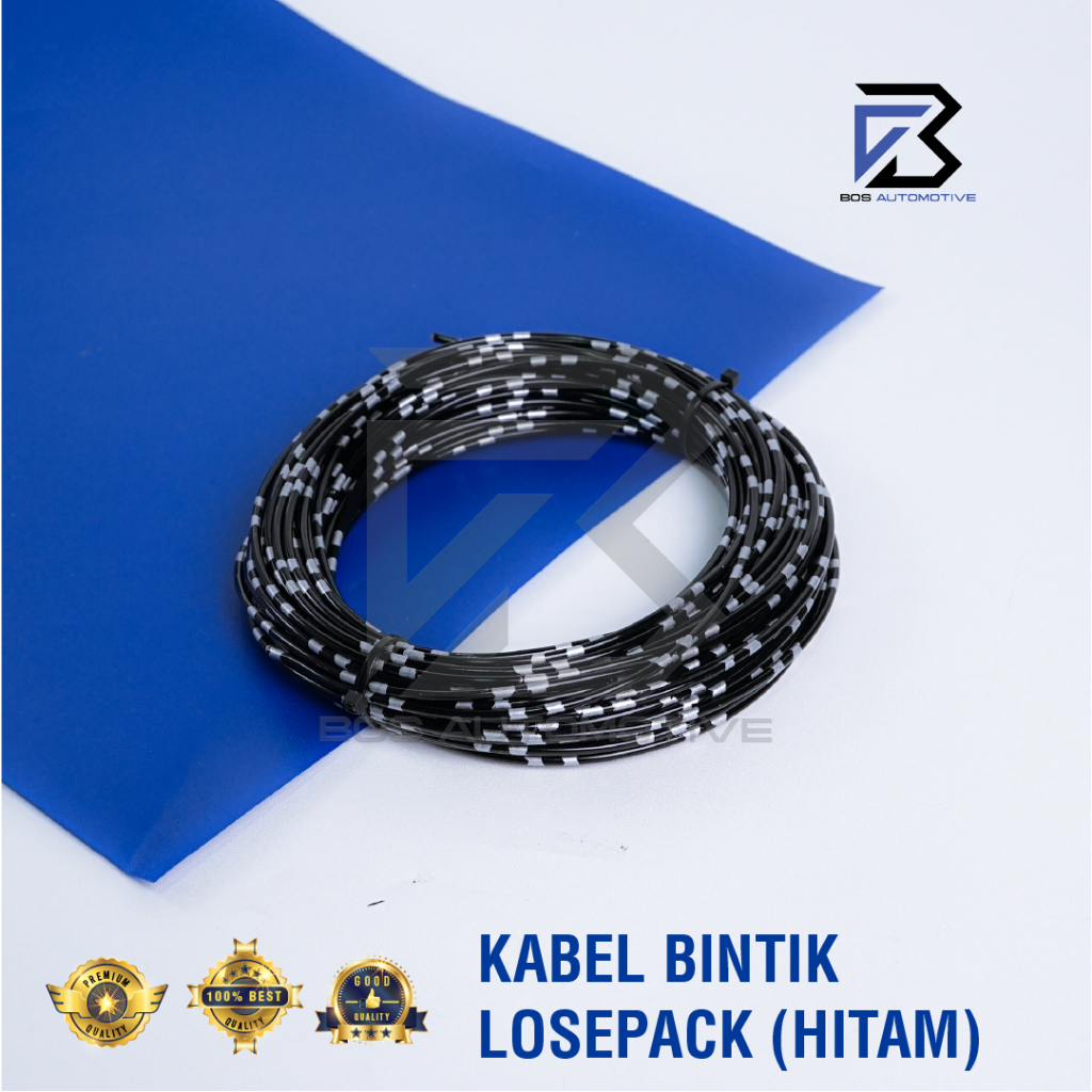 Kabel Bintik AVSS 1.25MM x 10M Kabel Otomotif Body Mobil Motor Serabut Tembaga - foto-variasi-1