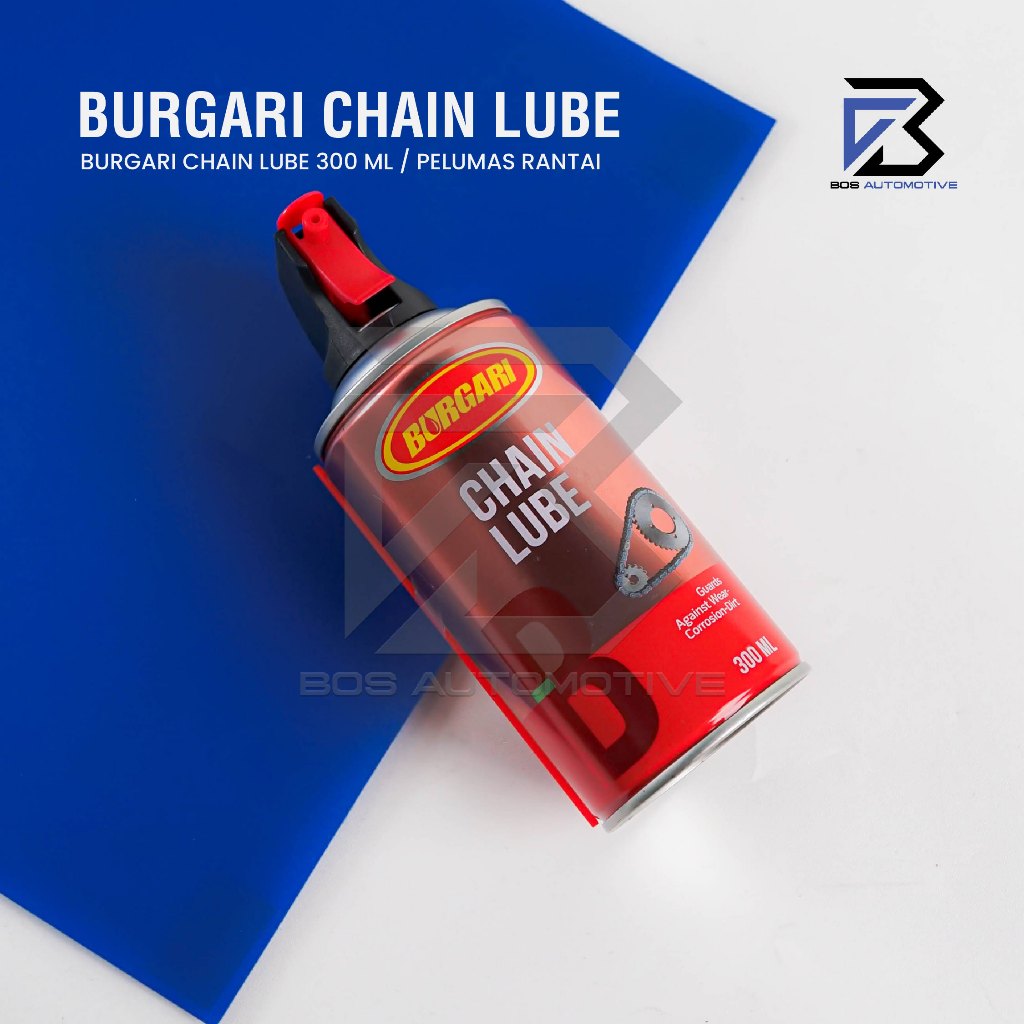 BURGARI CHAIN LUBE PELUMAS RANTAI MINYAK RANTAI CHAIN LUBE 300 ML - foto-produk-1