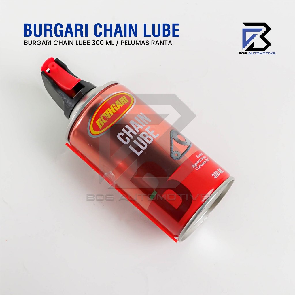 BURGARI CHAIN LUBE PELUMAS RANTAI MINYAK RANTAI CHAIN LUBE 300 ML - foto-produk-4