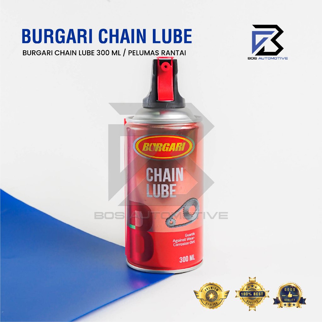 BURGARI CHAIN LUBE PELUMAS RANTAI MINYAK RANTAI CHAIN LUBE 300 ML