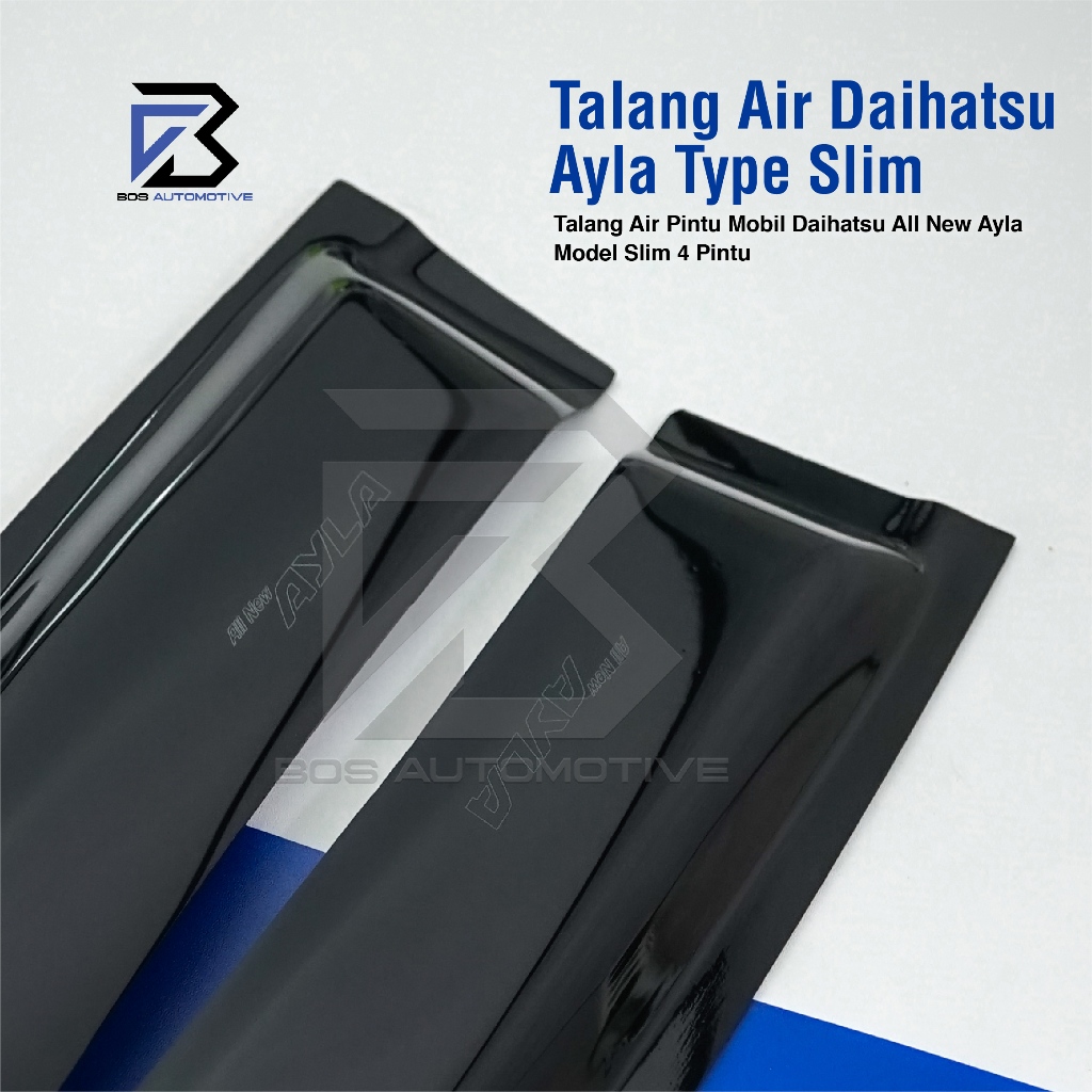 Talang Air Pintu Mobil All New Daihatsu Ayla 2024 Model Slim 4 Pintu - foto-produk-1