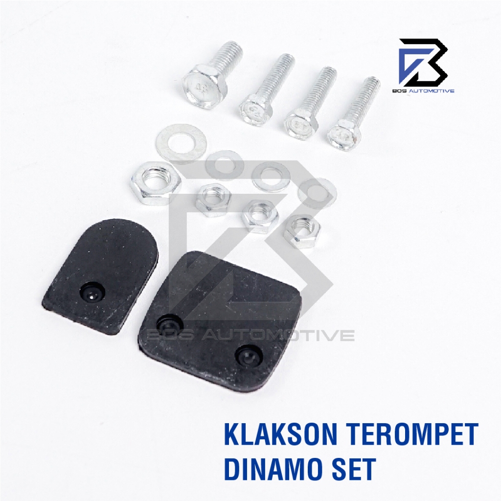 Klakson Mobil Corong 1 Terompet Dengan Dinamo Elektrik 24V 12V Truk Bus Minibus Container - foto-produk-1