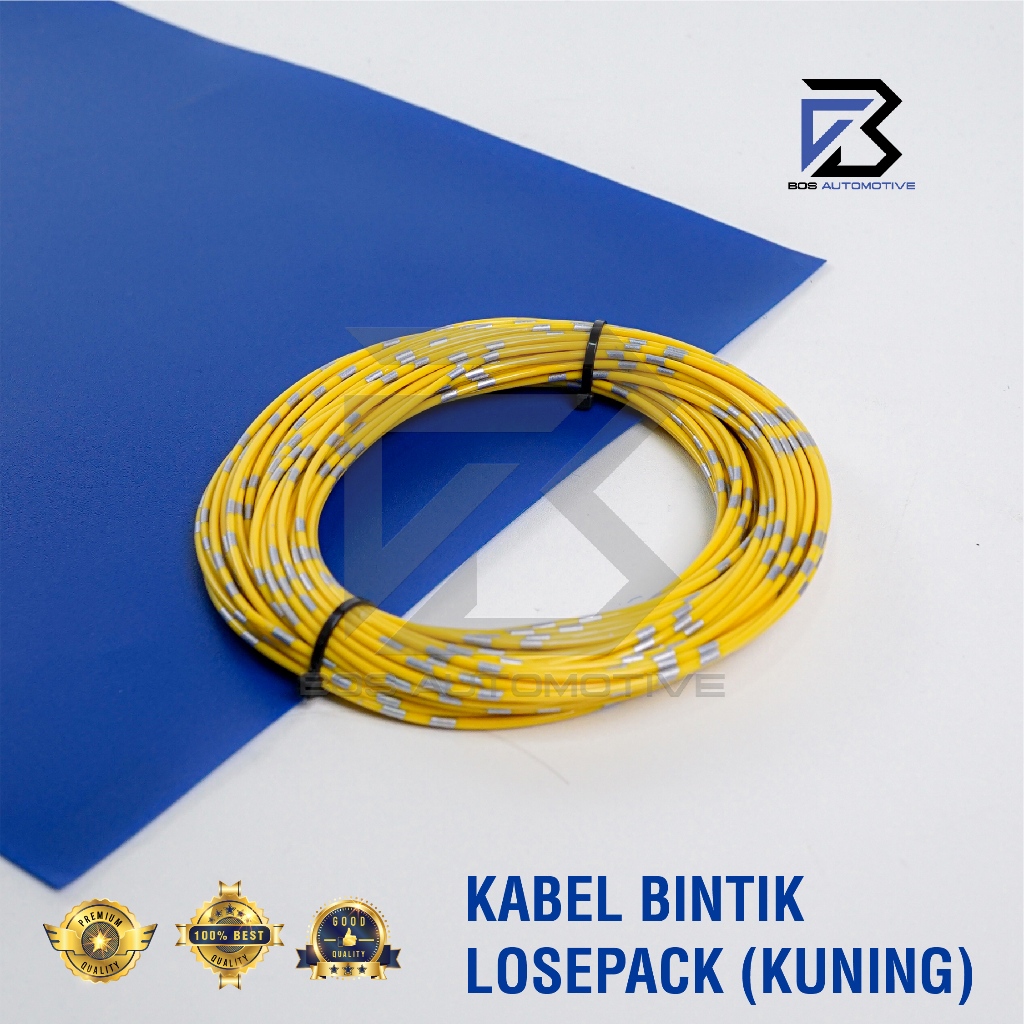 Kabel Bintik AVSS 0.5MM x 20M Kabel Otomotif Body Mobil Motor Serabut Tembaga - foto-variasi-3