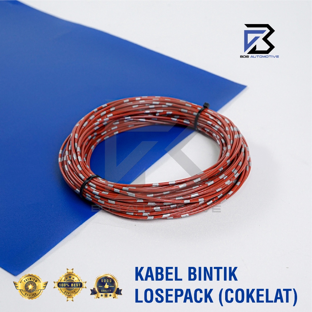Kabel Bintik AVSS 0.5MM x 20M Kabel Otomotif Body Mobil Motor Serabut Tembaga - foto-variasi-6