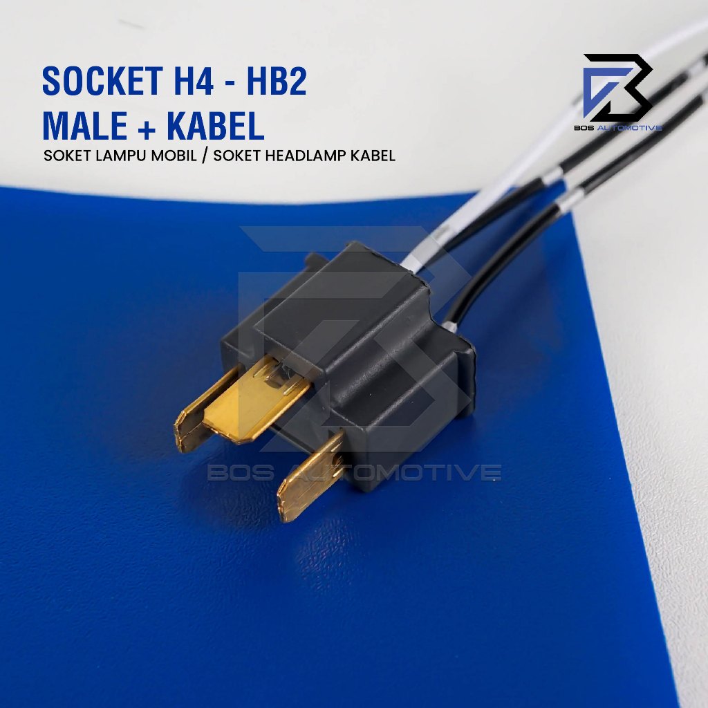 Socket Seal Beam Ceramic / Soket Sealbeam Bohlam H4 / Rumah Lampu Mobil Motor H4 Keramik - foto-produk-5
