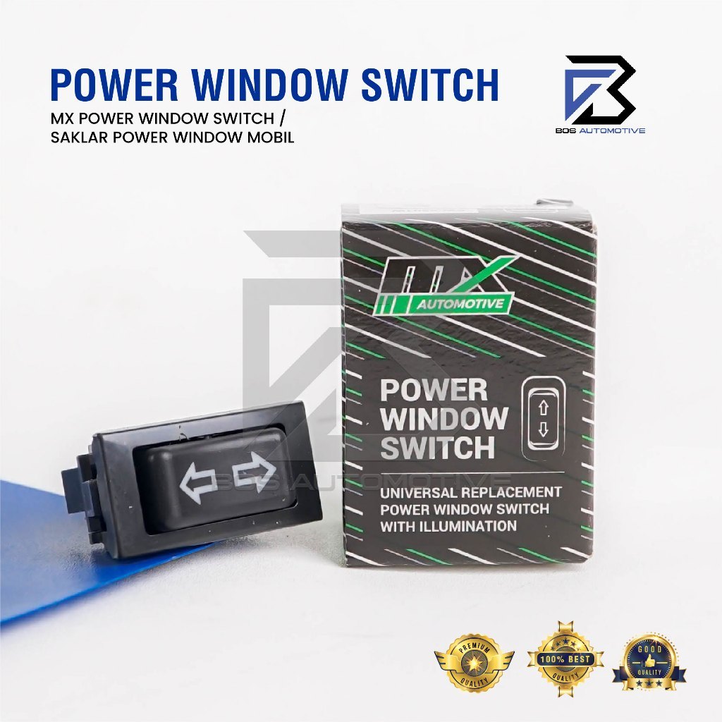 Switch Saklar Power Window MX Universal + Soket Power Window Switch