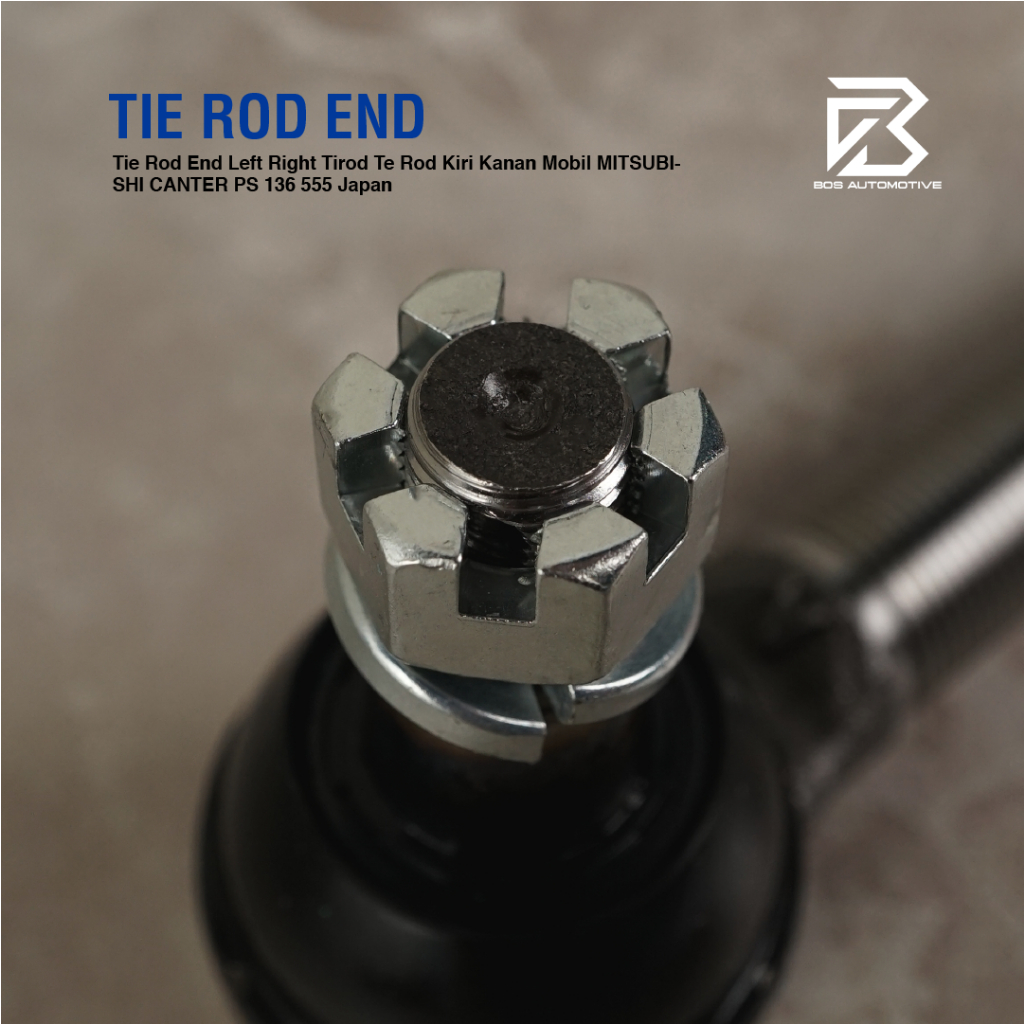Tie Rod End Left Right Tirod Te Rod Kiri Kanan Mobil MITSUBISHI CANTER PS 136 555 Japan - foto-produk-3