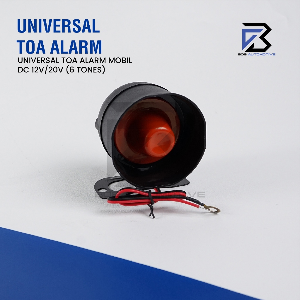 Toa Speaker Suara Alarm 1 Suara 15W | 6 Suara 20W Klakson Mobil Motor 12V - foto-produk-3