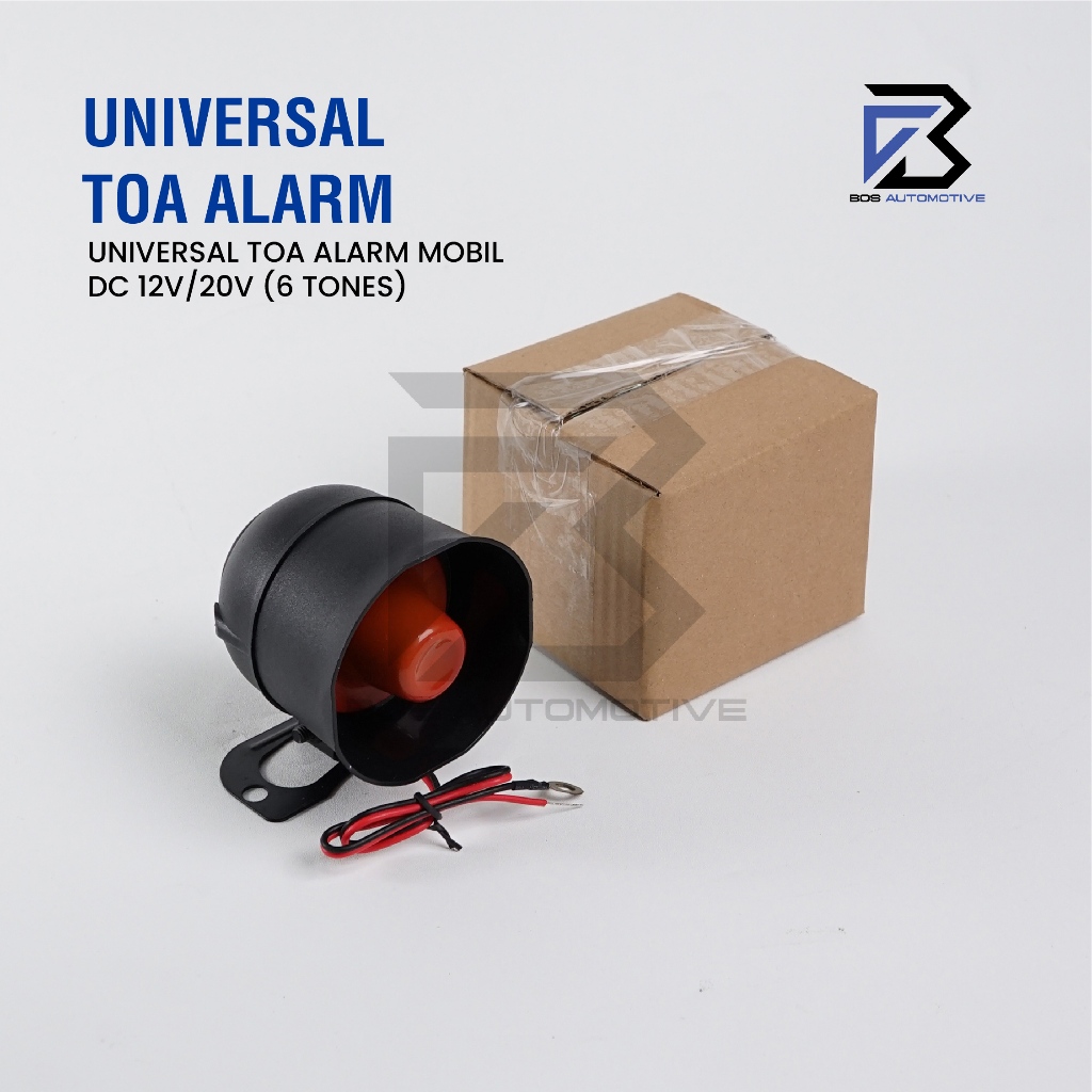 Toa Speaker Suara Alarm 1 Suara 15W | 6 Suara 20W Klakson Mobil Motor 12V - foto-produk-4