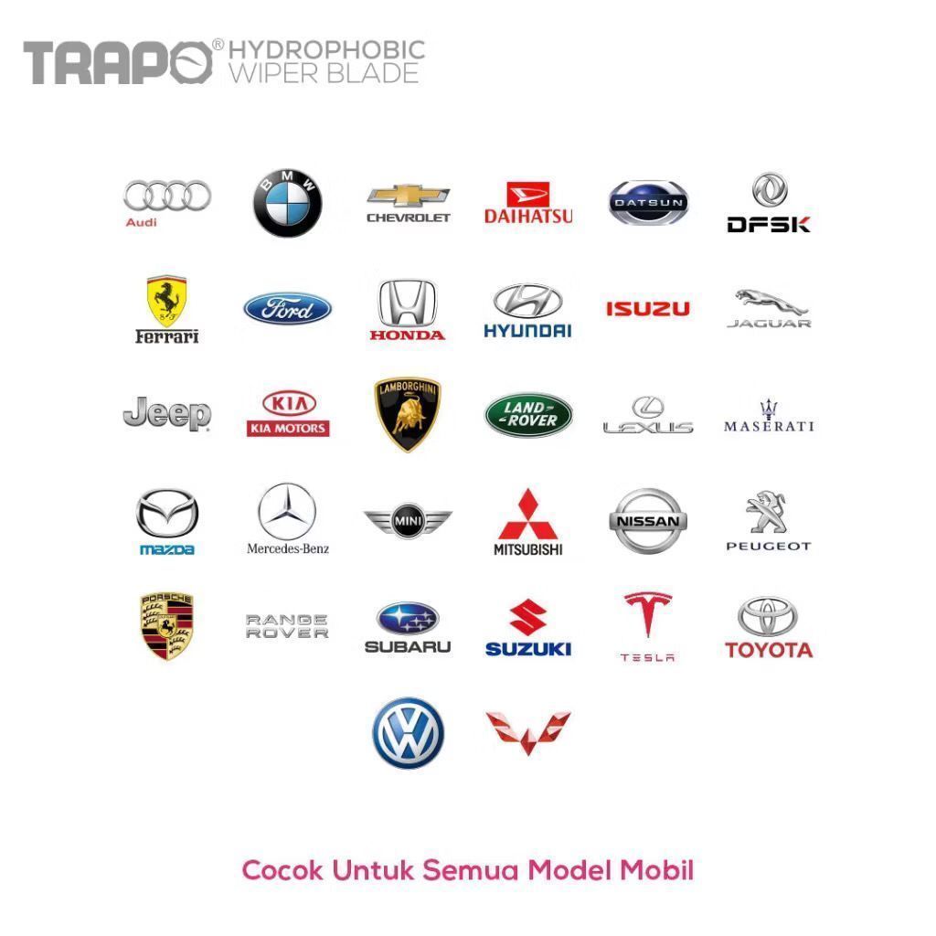 Wiper Blade Trapo Hydrophobic - Wiper Mobil Toyota Alphard (2008 - Sekarang) Original - foto-produk-5