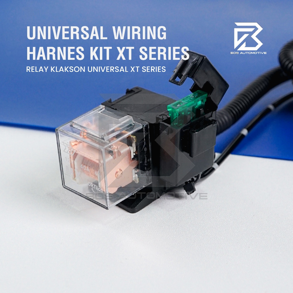 Kabel Relay Set Klakson Mobil Motor Dengan Relay MX XT SERIES 12V - foto-produk-1