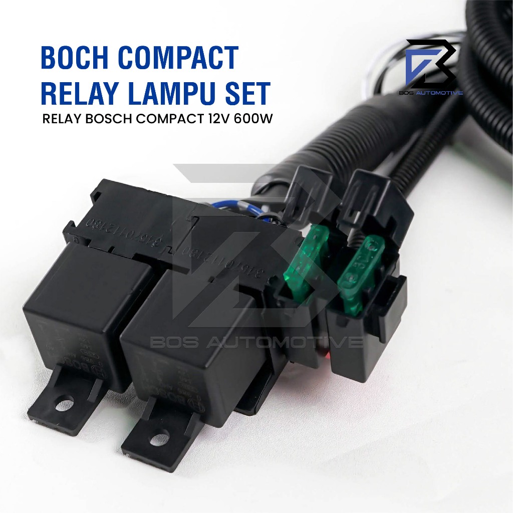 [COMPACT] Kabel Relay Set Lampu H4 Mobil D3500 2 Relay 12v Untuk 2 Lampu Utama Mobil Universal - foto-produk-4