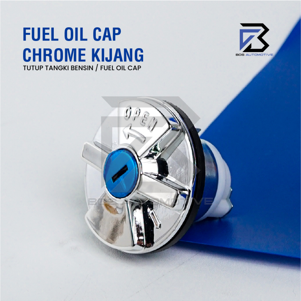 Tutup Tangki Bensin Mobil Tutup Tengki Minyak Bahan Bakar Toyota Kijang Super / Grand (5K) Minibus Hardtop Pick Up - Fuel Tank Cap Kijang Lama / Doyok (3K & 4K) - foto-produk-1