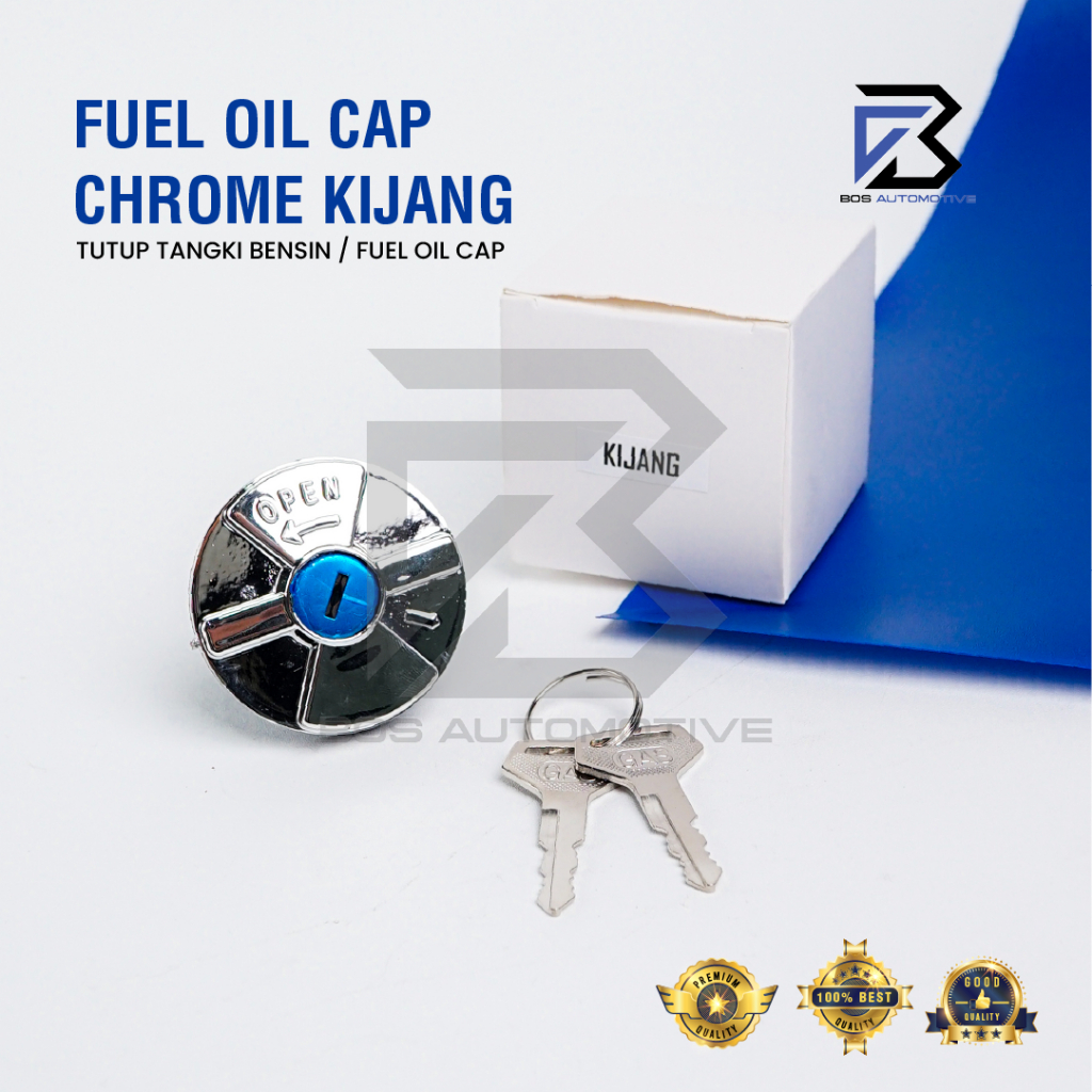 Tutup Tangki Bensin Mobil Tutup Tengki Minyak Bahan Bakar Toyota Kijang Super / Grand (5K) Minibus Hardtop Pick Up - Fuel Tank Cap Kijang Lama / Doyok (3K & 4K)