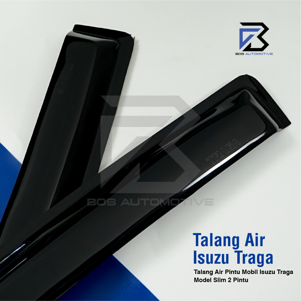 Talang Air Pintu Mobil Isuzu Traga 2018 â€“ 2023 Model Slim 2 Pintu - foto-produk-1