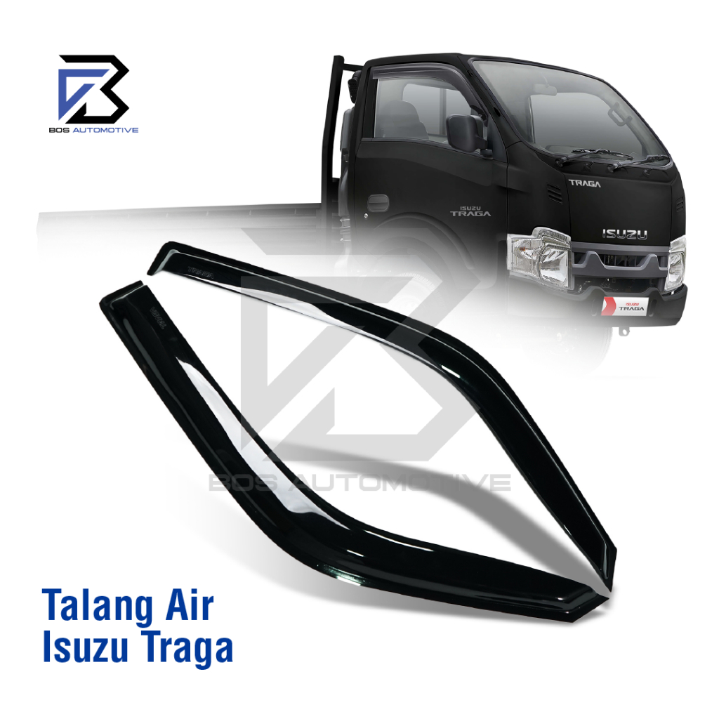 Talang Air Pintu Mobil Isuzu Traga 2018 â€“ 2023 Model Slim 2 Pintu - foto-produk-4