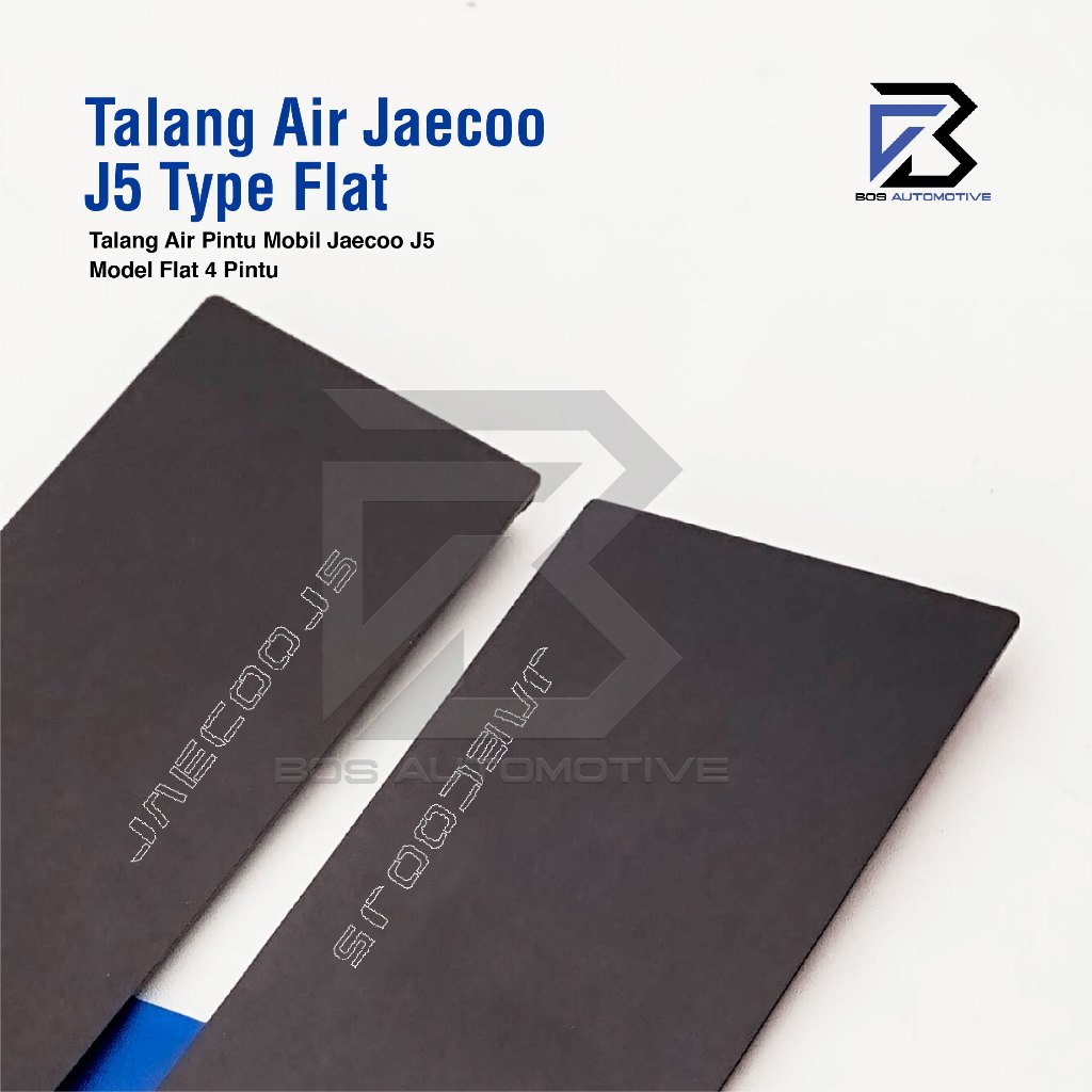 Talang Air Pintu Mobil JAECOO 5 2025 - 2026 Model Flat Rata 4 Pintu - foto-produk-1
