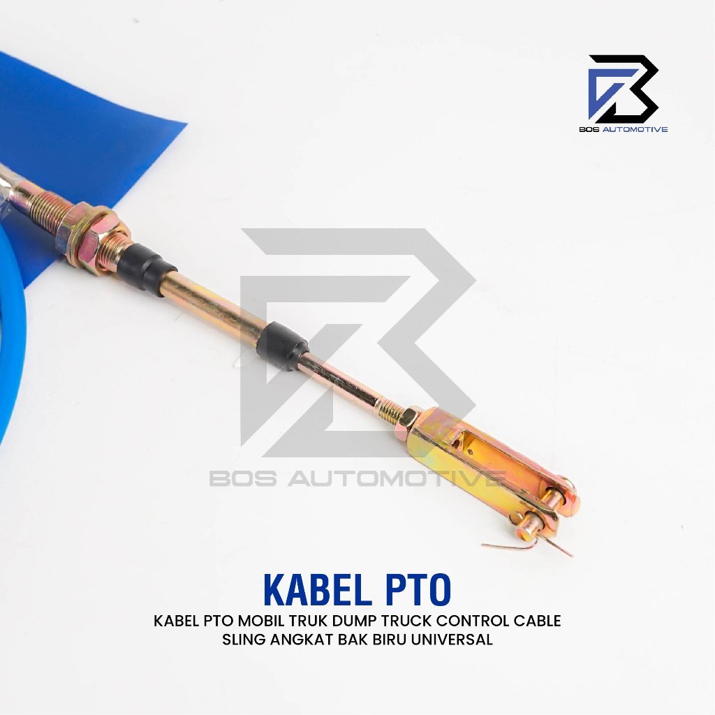 Kabel PTO Mobil Truk Dump Truck Control Cable Sling Angkat Bak Biru 2M 2.5M 3M 3.5M 4M 4.5M 5M 5.5M 6M Meter Universal - foto-produk-4