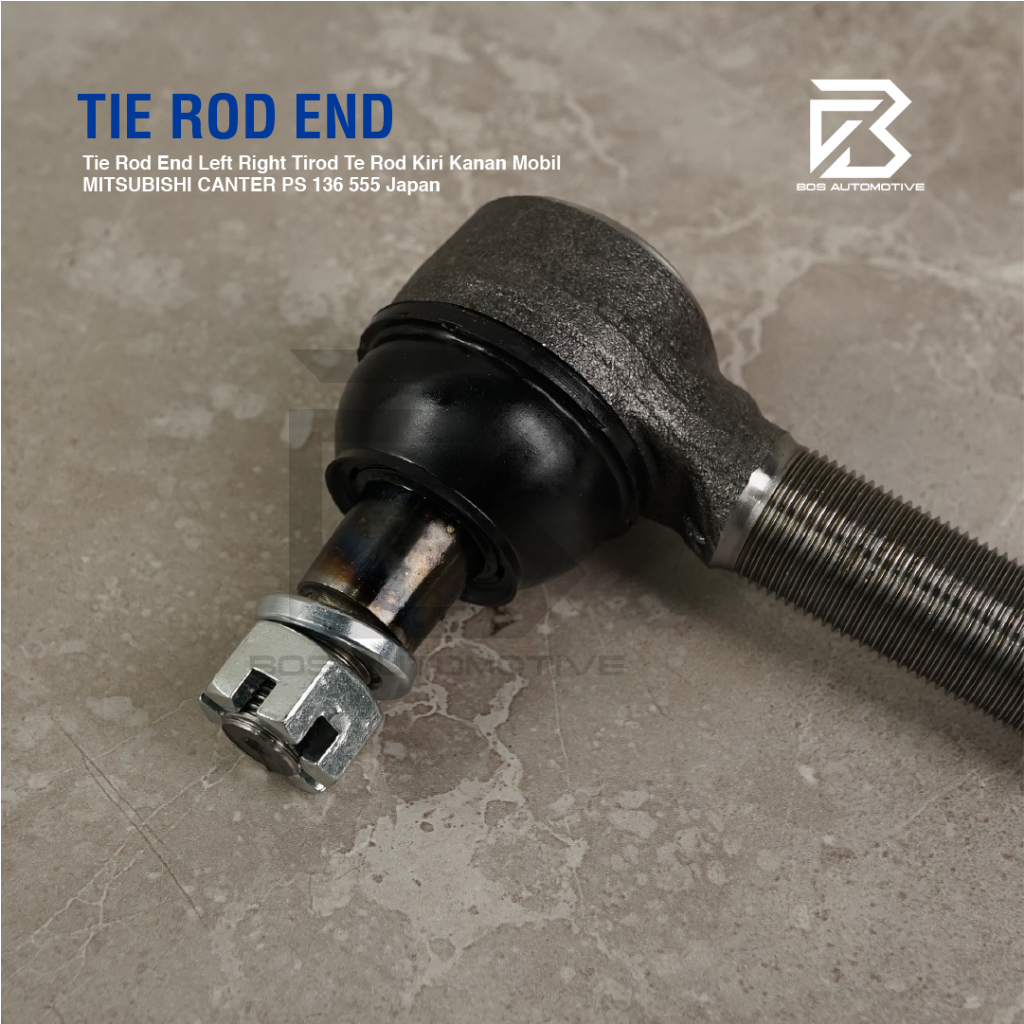 Tie Rod End Left Right Tirod Te Rod Kiri Kanan Mobil MITSUBISHI CANTER PS 125 PS 110 555 Japan - foto-produk-4