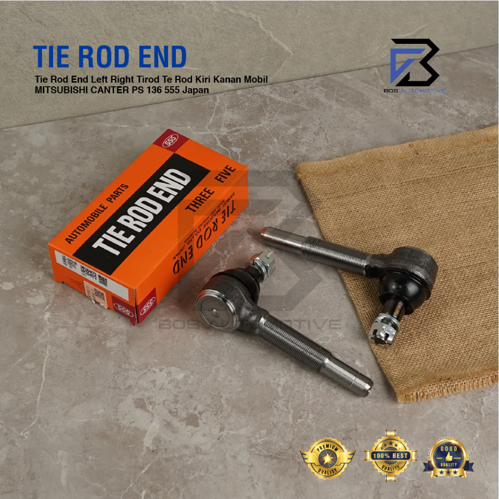Tie Rod End Left Right Tirod Te Rod Kiri Kanan Mobil MITSUBISHI CANTER PS 125 PS 110 555 Japan