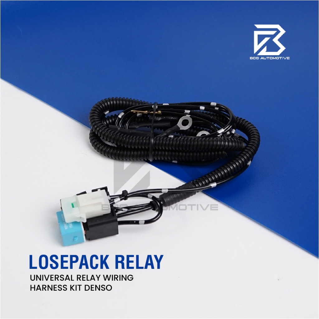 Kabel Relay Set Klakson Mobil Motor Dengan Relay DENSO MX SERIES 12V - foto-produk-1