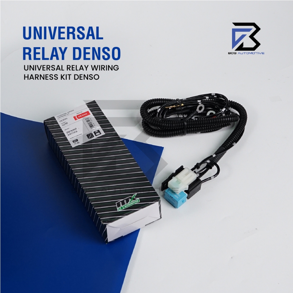 Kabel Relay Set Klakson Mobil Motor Dengan Relay DENSO MX SERIES 12V - foto-produk-4