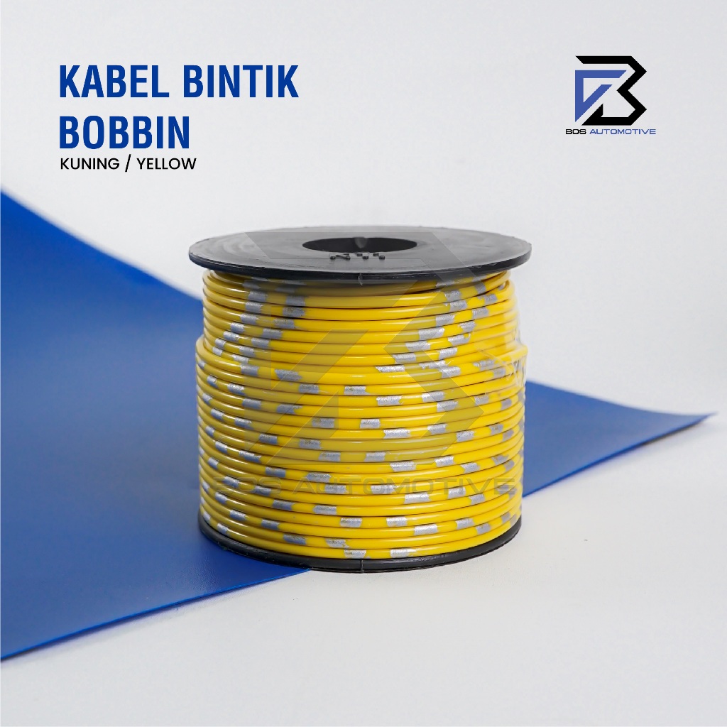Kabel Bintik AVSS 1.25MM x 50M Kabel Otomotif Body Mobil Motor Serabut Tembaga (Bobin) - foto-variasi-3