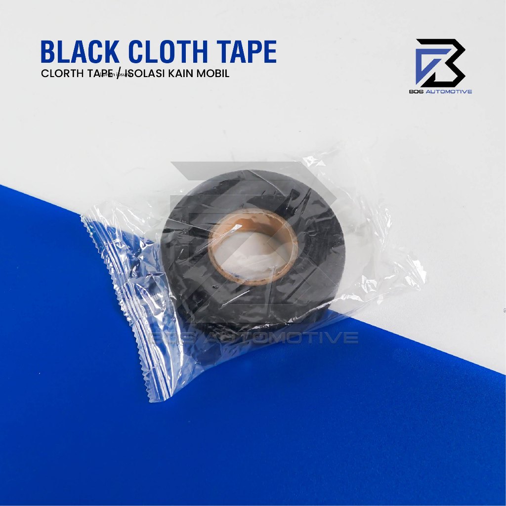 Lakban Kain Cloth Tape Pembungkus Kabel Isolasi Penahan Tahan Panas Isolasi Solatip Kabel Listrik Elektronik High resistant Tape - foto-produk-6