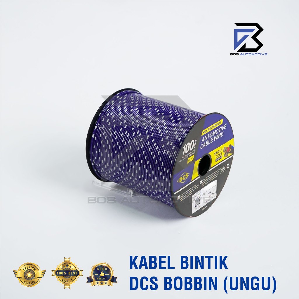 Kabel Bintik 1.5MM x 100M DCS Kabel Otomotif Body Mobil Motor Serabut Tembaga (BOBIN) - foto-variasi-5