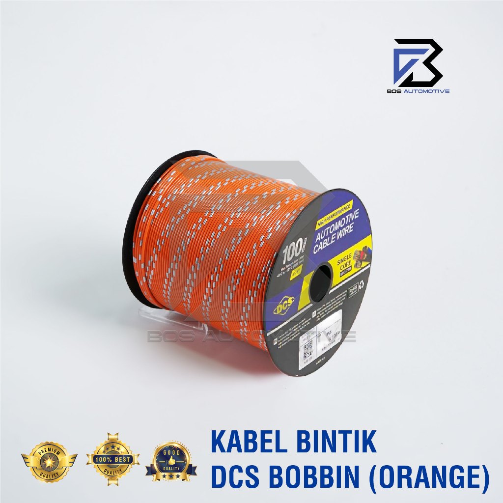 Kabel Bintik 1.5MM x 100M DCS Kabel Otomotif Body Mobil Motor Serabut Tembaga (BOBIN) - foto-variasi-7