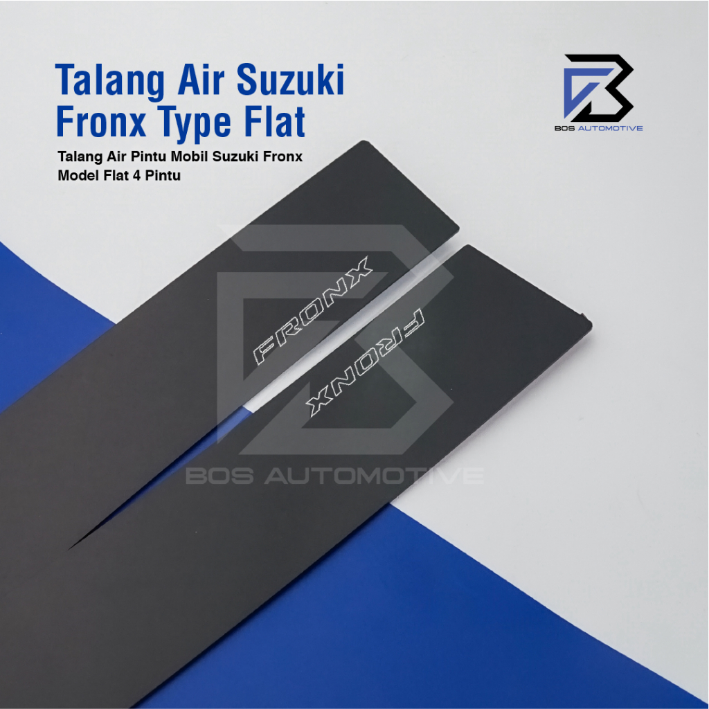Talang Air Pintu Mobil Suzuki Fronx 2025 â€“ 2027 Model Flat 4 Pintu - foto-produk-1