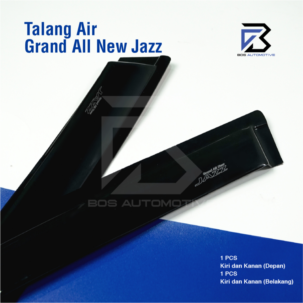 Talang Air Pintu Mobil Honda Grand All New Jazz 2014 - 2021 Model Slim 4 Pintu - foto-produk-1