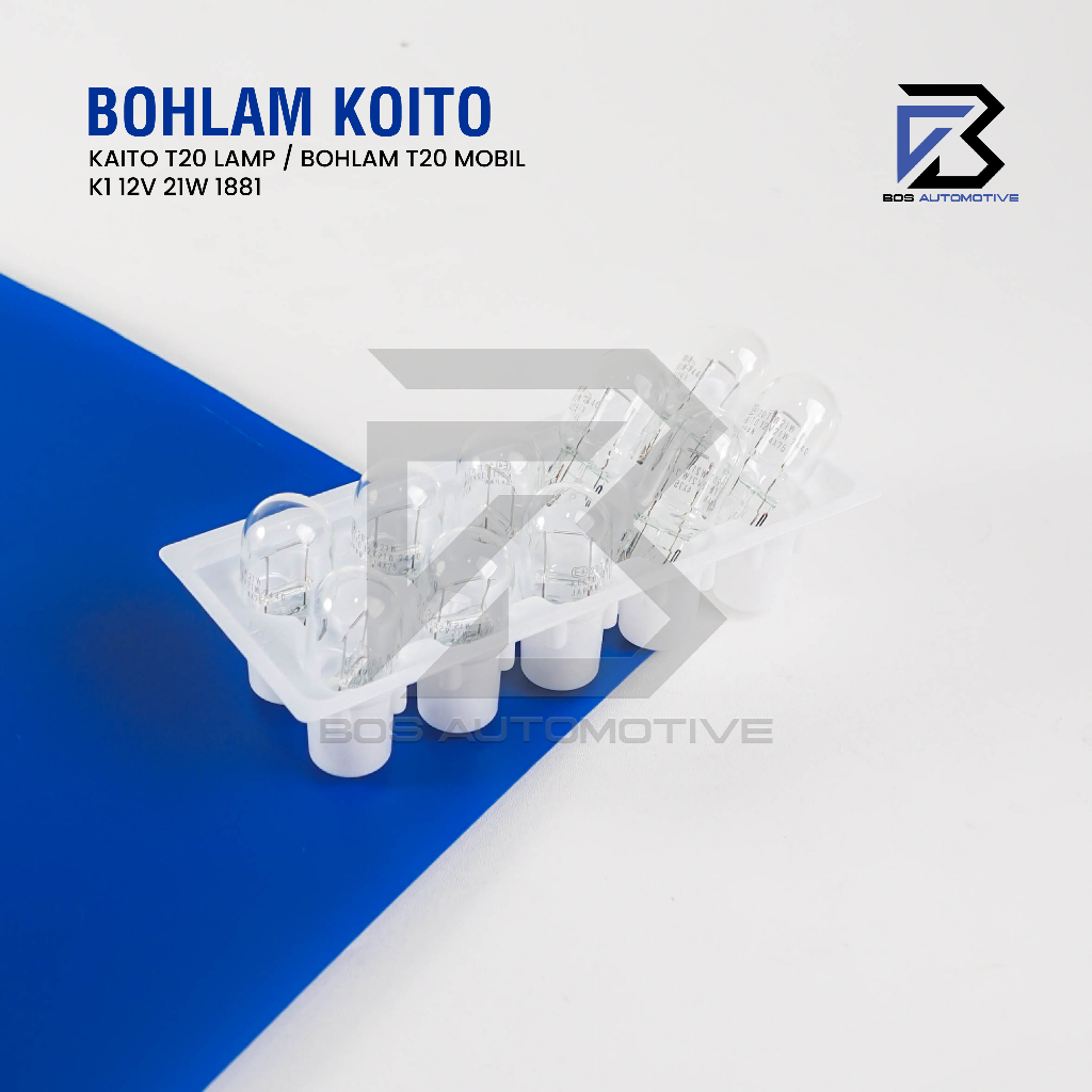 Bohlam KOITO T20 K1 Tancap Colok 12V 21W Lampu Rem Lampu Sein Mobil Tancap Colok Kaki 1 - foto-produk-4