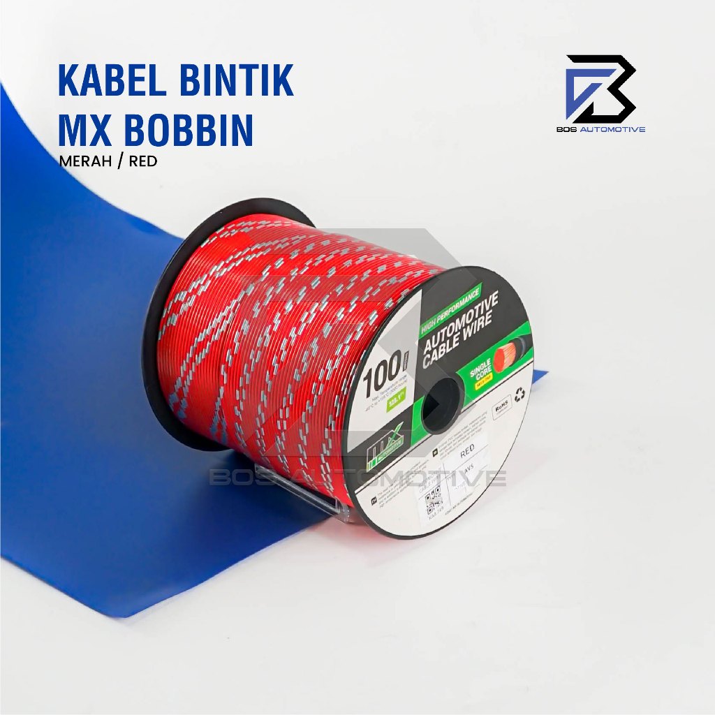 Kabel Bintik 0.85MM x 100M MX Cable Body Otomotif Mobil Motor Serabut Tembaga (BOBIN) - foto-variasi-2