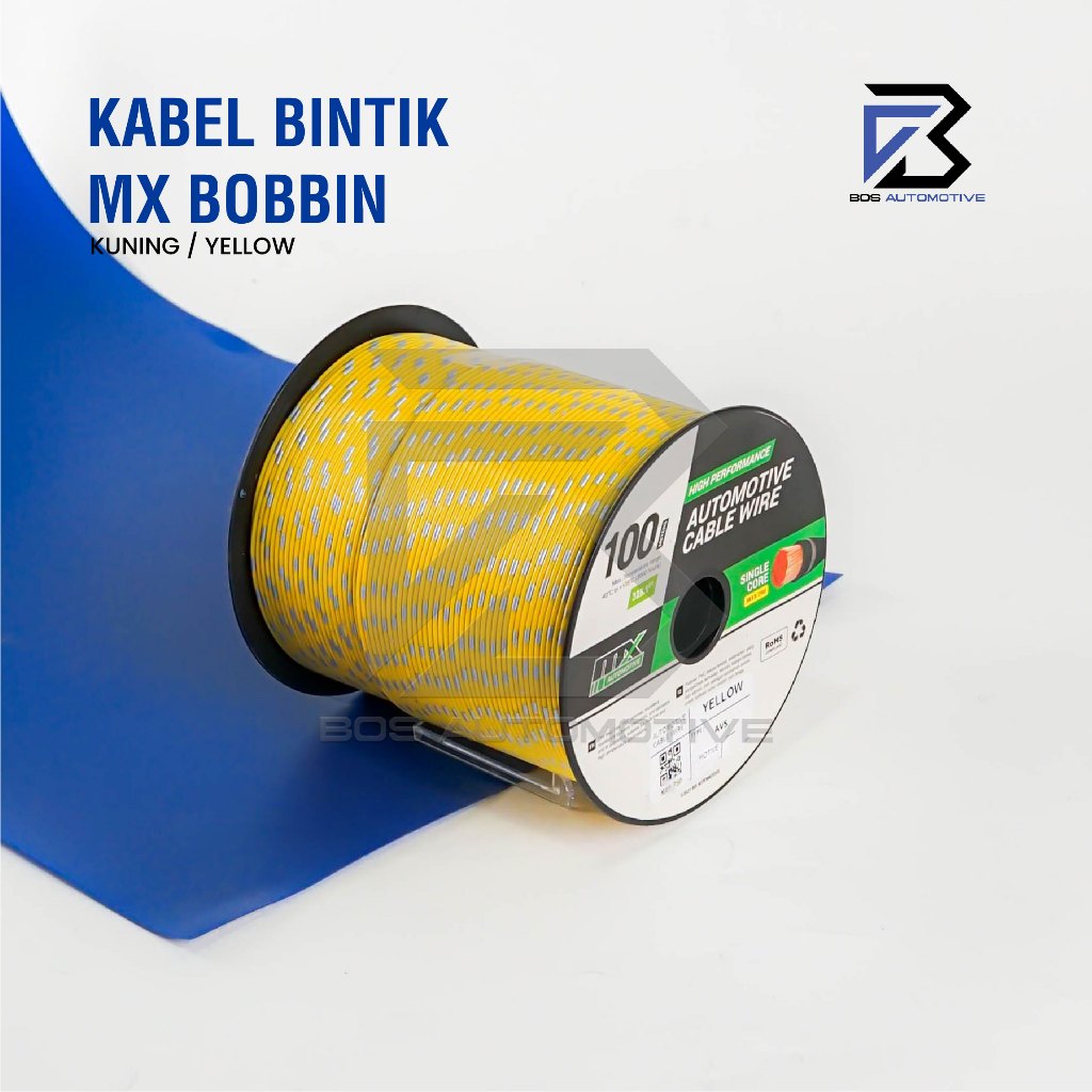 Kabel Bintik 0.85MM x 100M MX Cable Body Otomotif Mobil Motor Serabut Tembaga (BOBIN) - foto-variasi-3