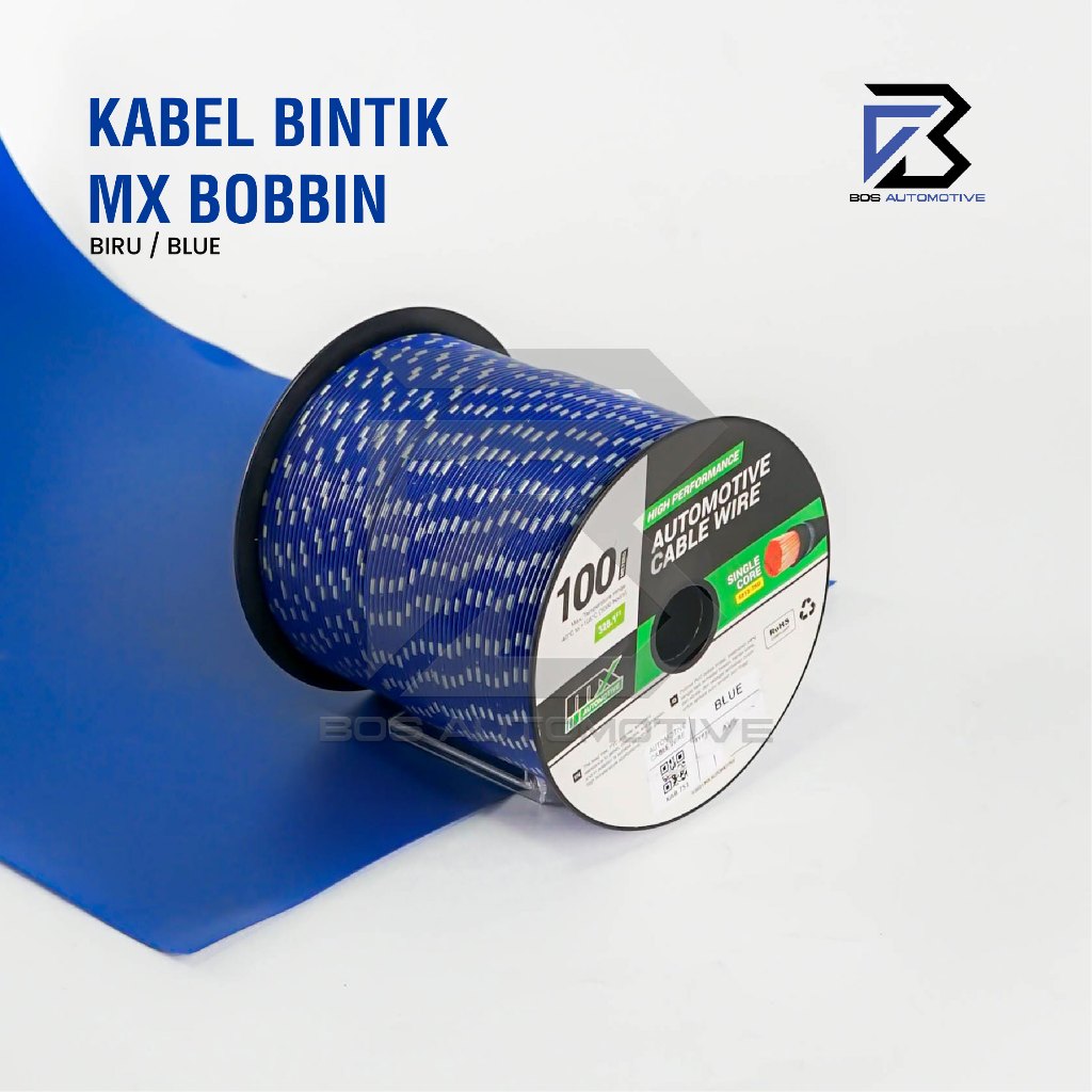 Kabel Bintik 0.85MM x 100M MX Cable Body Otomotif Mobil Motor Serabut Tembaga (BOBIN) - foto-variasi-4