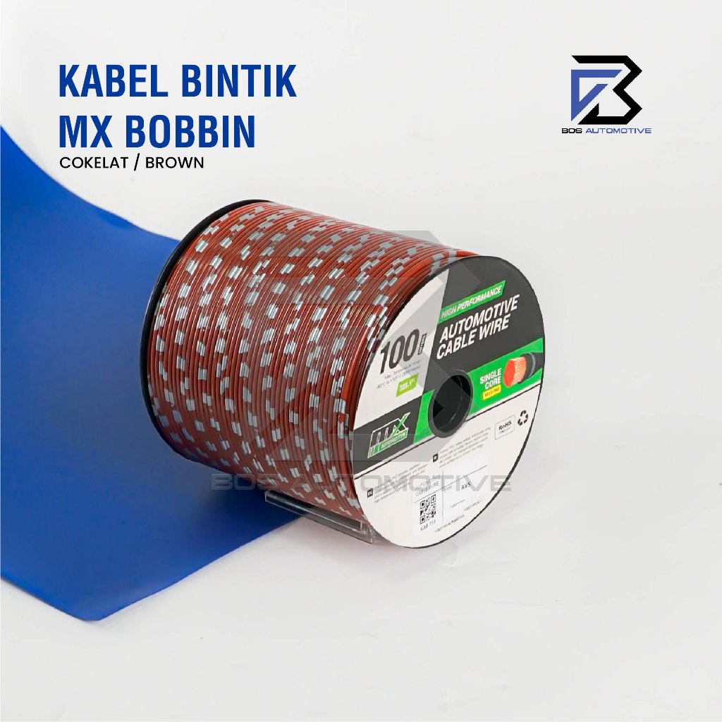 Kabel Bintik 0.85MM x 100M MX Cable Body Otomotif Mobil Motor Serabut Tembaga (BOBIN) - foto-variasi-8