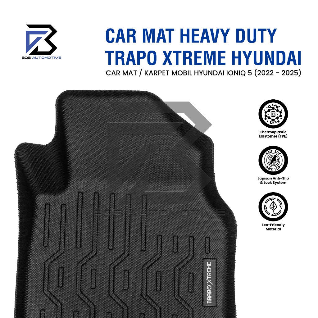 Karpet Mobil HYUNDAI IONIQ 5 (2022 - Sekarang) - Car Mats Premium Trapo 3D Xtreme Original - foto-produk-1