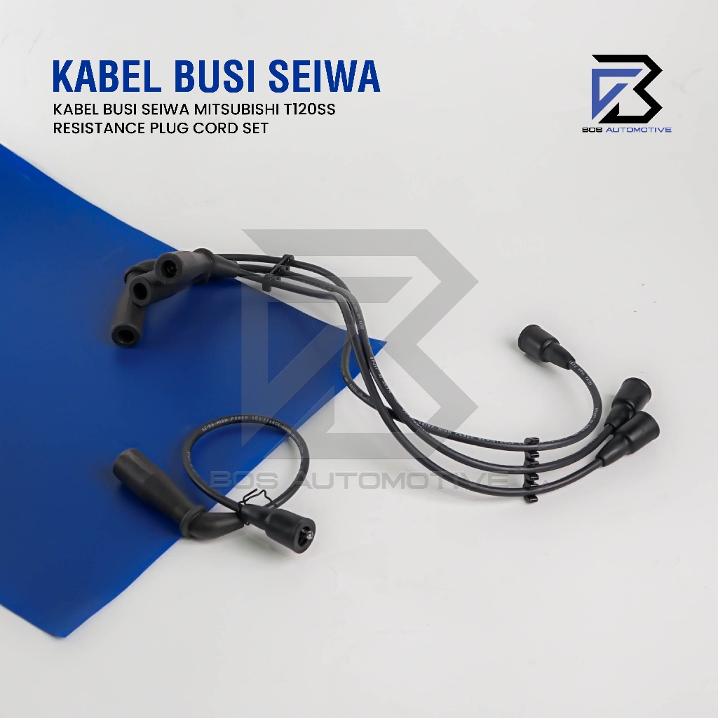Kabel Busi SEIWA Mitsubishi Colt T120SS Injeksi Injection MN115359 Resistance Plug Cord Set - foto-produk-1