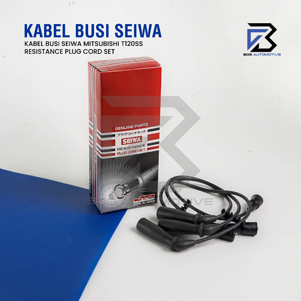 Kabel Busi SEIWA Mitsubishi Colt T120SS Injeksi Injection MN115359 Resistance Plug Cord Set - foto-produk-4
